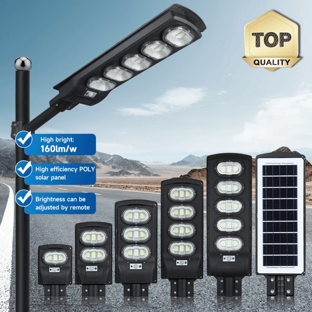 Lampadaire solaire All in one
