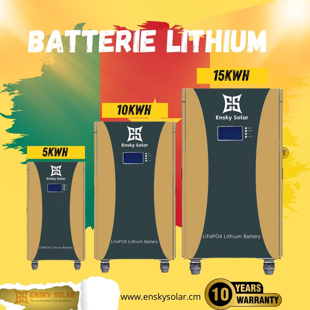 Batteries lithium Ensky Solar