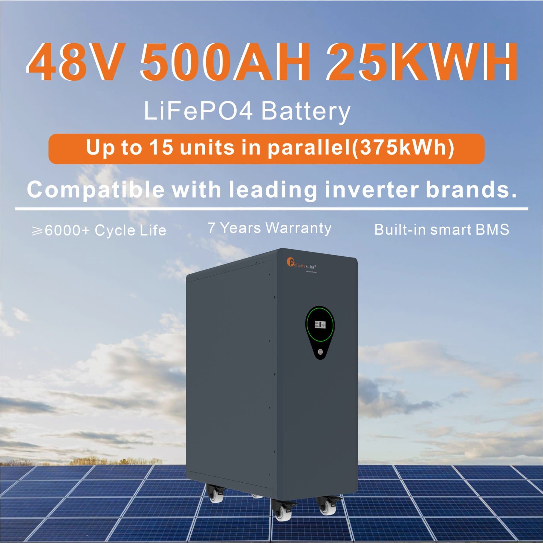 Batteries lithium Félicity Solar